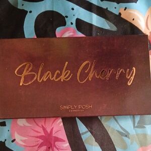 Simply Posh Black Cherry Eyeshadow Palette – Deep Berry Shades